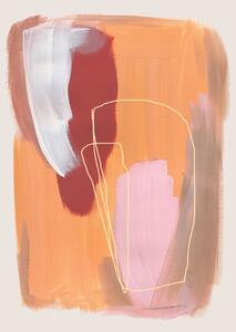 Illusztráció Abstract Brush Strokes 125, Mareike Bohmer, (26.7 x 40 cm)