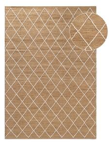 Natúr színű kézi szövésű juta szőnyeg 80x150 cm Kunu – Hanse Home