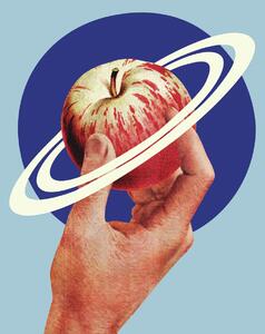 Illusztráció NASA Space Apple, Circular Concepts, (30 x 40 cm)