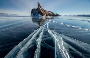 Művészeti fotózás Lake Baikal is a frosty winter, Evgeniy Ivanov, (40 x 26.7 cm)