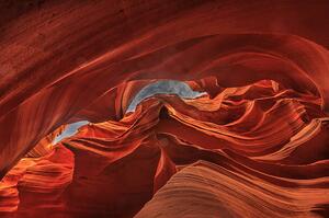 Művészeti fotózás Antelope Canyon, Arizona, USA, Spondylolithesis, (40 x 26.7 cm)