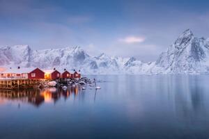 Művészeti fotózás Village Hamnoy Lofoten Islands Norway., ProPIC, (40 x 26.7 cm)