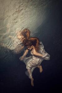 Művészeti fotózás Woman underwater, Tina Terras & Michael Walter, (26.7 x 40 cm)