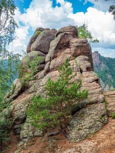 Fotográfia High forest rocks for advanced hiking, Vadim Serebrenikov, (30 x 40 cm)