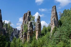 Művészeti fotózás Prachov Rocks near Jicin, Hradec Kralove,, SilvanBachmann, (40 x 26.7 cm)