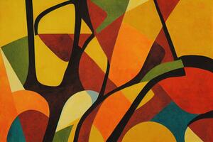 Fotográfia Colors in abstract painting, Jasmin Merdan, (40 x 26.7 cm)