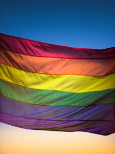 Fotográfia Rainbow flag, Jonathan Knowles, (30 x 40 cm)