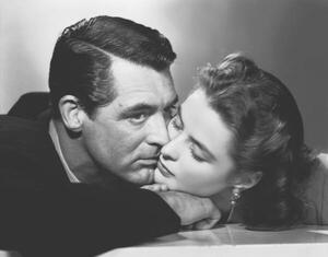 Művészeti fotózás Cary Grant And Ingrid Bergman, (40 x 30 cm)