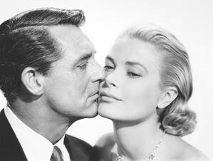 Művészeti fotózás Cary Grant And Grace Kelly, To Catch A Thief 1955 Directed By Alfred Hitchcock, (40 x 30 cm)