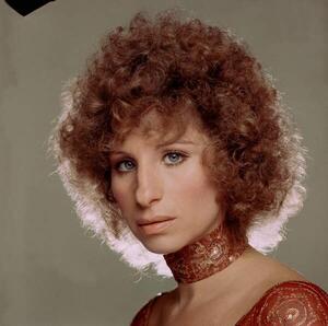 Művészeti fotózás Barbra Streisand, (40 x 40 cm)