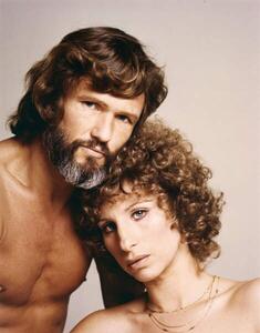 Fotográfia Kris Kristofferson And Barbra Streisand, (30 x 40 cm)