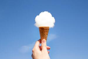 Illusztráció Cloud ice cream., Artur Debat, (40 x 26.7 cm)
