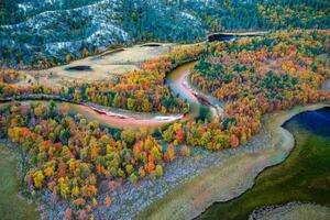 Művészeti fotózás Autumn in Rondane, Norway, Baac3nes, (40 x 26.7 cm)
