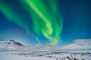 Fotográfia Aurora Borealis. Northern Lights over the, Biletskiy_Evgeniy, (40 x 26.7 cm)