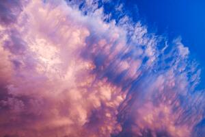 Fotográfia Surreal science fiction fantasy cloudscape, purple, Andrew Merry, (40 x 26.7 cm)