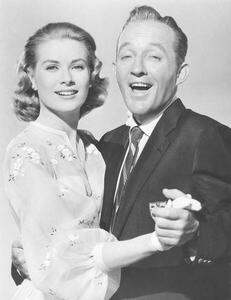 Fotográfia Grace Kelly And Bing Crosby, (30 x 40 cm)