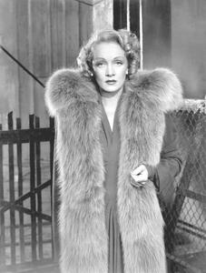 Művészeti fotózás Marlene Dietrich, (30 x 40 cm)