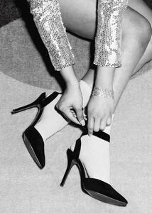 Művészeti fotózás Legs Party Black and White, Pictufy Studio, (30 x 40 cm)