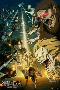 Plakát Attack on Titan - Paradis vs Marley