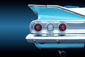 Fotográfia US classic car impala convertible 1960, Beate Gube, (40 x 30 cm)