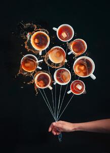 Művészeti fotózás Coffee Balloons, Dina Belenko, (30 x 40 cm)