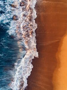 Fotográfia Water arrive to sand, Javier Pardina, (30 x 40 cm)