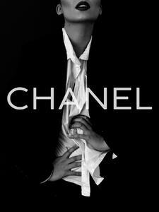 Illusztráció Chanel model, Finlay & Noa, (30 x 40 cm)