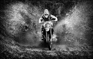 Művészeti fotózás Motocross, PAUL GOMEZ, (40 x 24.6 cm)