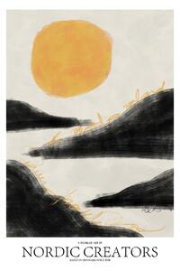 Illusztráció Sunrise, Nordic Creators, (30 x 40 cm)