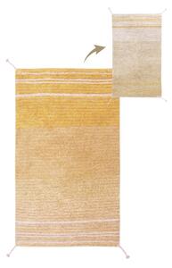 Okkersárga pamut szőnyeg 80x140 cm Twin Amber – Lorena Canals