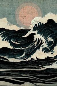 Illusztráció Wild Waves, Treechild, (26.7 x 40 cm)