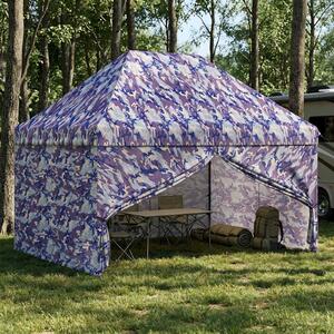 VidaXL Gyorsan felállítható pavilon 4 oldalfallal 2,9 x 4,3 m