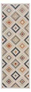 Krémszínű kültéri futószőnyeg 80x230 cm Zion Natural – Flair Rugs