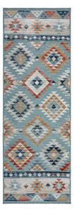Kék kültéri futószőnyeg 80x230 cm Avery Blue – Flair Rugs