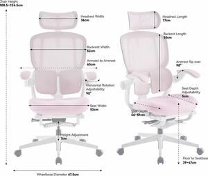 MUSSO E80 Air ergonomikus forgószék deréktámasszal, lábtartóval, fekete