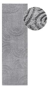 Szürke futószőnyeg 80x240 cm Chappe Light Grey – Elle Decoration