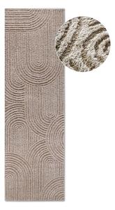 Bézs futószőnyeg 80x240 cm Chappe Beige – Elle Decoration