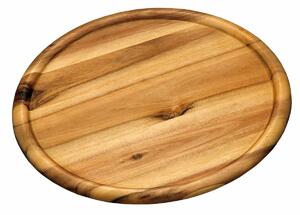 Kesper 28462 Akácfa pizzatábla, átmérő 32 cm