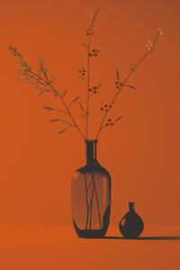 Illusztráció Orange Mood, Treechild, (26.7 x 40 cm)