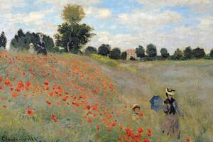 Plakát Claude Monet - Poppies, (91.5 x 61 cm)