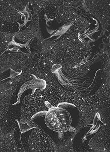 Illusztráció Cosmic ocean, Aliriza Cakir, (30 x 40 cm)