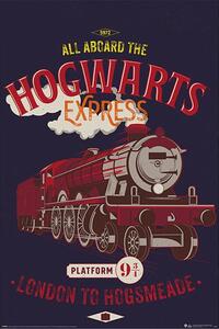 Plakát Harry Potter - Hogwarts Express, (61 x 91.5 cm)