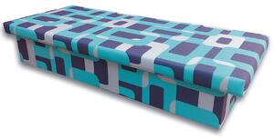 Egyszemélyes ágy (dívány) 80 cm Janae 10 (Gusto 4A türkiz)