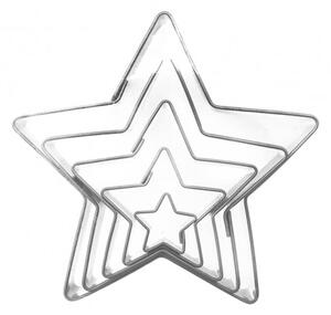 Orion csillag alakú kiszúró forma, 5db