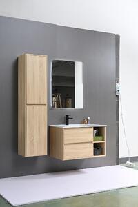 Neutral Fürdőszoba Bútor Szett, Natúr, 80 cm, 4 darab