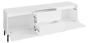 TV szekrény Somkera 2K2SZ (fehér + fekete)