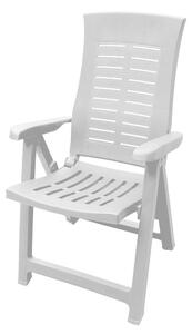 Osnat összecsukható kerti szék Fehér