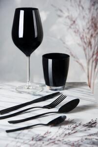 Borospohár, üveg, 500 ml, Ø6xH23 cm, Color Wine Fekete