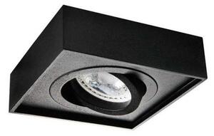 LED lámpatest , spot , GU10 , süllyesztett , billenthető , alumínium , fekete , MINI GORD