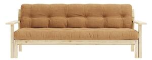 Mustársárga kinyitható kanapé 190 cm Unwind – Karup Design
